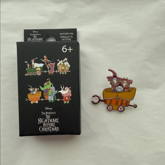 Loungefly Other - Loungefly Nightmare Before Christmas Blind Box Enamel Pin (Lock, Shock, & Barrel